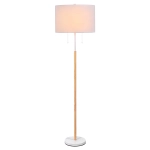 Lampa stojąca Fogo 2xE27 biała LP-0304/2F WH LIGHT PRESTIGE