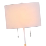 Lampa stojąca Fogo 2xE27 biała LP-0304/2F WH LIGHT PRESTIGE