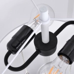 Lampa stojąca Fogo 2xE27 biała LP-0304/2F WH LIGHT PRESTIGE