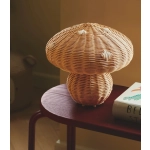 Lampa stołowa Allie Nordlux z rattanowym kloszem 2412765060