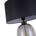 Lampa stołowa Amur dymna 1xE27 LP-919/1T smoked Light Prestige