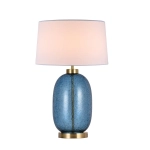 Lampa stołowa Amur niebieska LP-919/1T blue LIGHT PRESTIGE