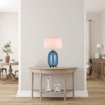 Lampa stołowa Amur niebieska LP-919/1T blue LIGHT PRESTIGE