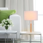 Lampa stołowa Fogo 2xE27 biała LP-0304/2T WH LIGHT PRESTIGE