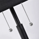 Lampa stołowa Fogo 2xE27 czarna LP-0304/2T BK LIGHT PRESTIGE