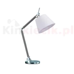 Lampa stołowa ZYTA S TABLE ALU white AZ2307+AZ2599 śr.20cm AZZARDO