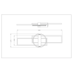 Lampa sufitowa DUATRO C230624203B ZUMA LINE