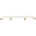 Lampa sufitowa Perugia 4xGU10 + 1xLED biała LP-0703/4C WH LIGHT PRESTIGE
