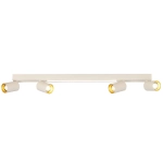 Lampa sufitowa Perugia 4xGU10 + 1xLED biała LP-0703/4C WH LIGHT PRESTIGE