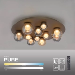 LAMPA SUFITOWA PURE POPUP z pilotem BRĄZOWY 6588-97 Paul Neuhaus by Zuma - zdjęcie produktu