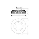 Lampa sufitowa SOLVIA C230757601 ZUMA LINE