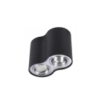 Plafon BROSS 2 AZ0782 BK/ALU