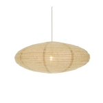 Villo 60 - lniany abażur wiszący w stylu japandi 2612653209 Nordlux