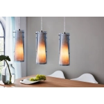 Lampa wisząca 3 płomienna PINTO NERO 90305