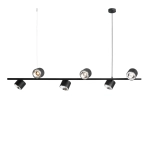 Lampa wisząca 6-PŁ BOT CZARNY 1047K ALDEX - zdjęcie produktu