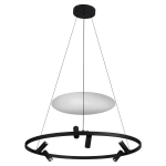 Lampa wisząca Almeria 6xLED czarna LP-907/1P BK LIGHT PRESTIGE