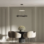 Lampa wisząca Almeria 6xLED czarna LP-907/1P BK LIGHT PRESTIGE - zdjęcie produktu