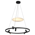 Lampa wisząca Almeria 6xLED czarna LP-907/1P BK LIGHT PRESTIGE