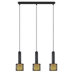 Lampa wisząca Amo czarna 3xE27 LP-0702/3L BK Light Prestige