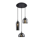 Lampa wisząca BLANCA 3 AZ3336 smoky AZZARDO