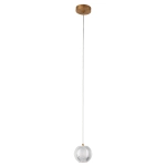 Lampa wisząca Brillant 1 złota LED CCT LP-3303/1P GD Light Prestige