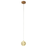 Lampa wisząca Brillant 1 złota LED CCT LP-3303/1P GD Light Prestige