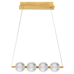 Lampa wisząca Brillant 4 złota LED CCT LP-3303/4L GD Light Prestige
