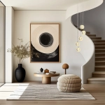 Lampa wisząca Brillant 5 złota LED CCT LP-3303/5P GD Light Prestige