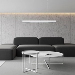 Lampa wisząca Cali L LED CCT Tuya biała LP-1301/1P L WH Smart LIGHT PRESTIGE