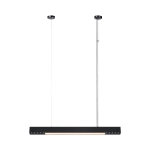 Lampa wisząca Cali M LED CCT Tuya czarna LP-1301/1P M BK Smart LIGHT PRESTIGE