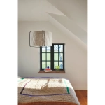 Lampa wisząca Cardine 50 - Nordlux, biało-czarny klosz 2312423001