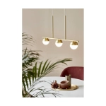 kinkiecik.pl Lampa wisząca Contina złota 2010953035 Nordlux
