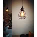 Lampa wisząca czarna Tarbes 94187