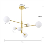 Dorado 6 wisząca LP-002/6P Light Prestige
