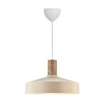 Lampa wisząca Elvas - beżowa, marmurowy element 2512013009 Nordlux
