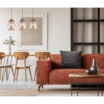 Lampa wisząca Harley MDM-3480/3 GD Italux - zdjęcie produktu