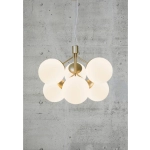 kinkiecik.pl Lampa wisząca mleczne klosze IVONA 6 2112163035 Nordlux