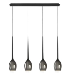 Lampa wisząca Izza 4 smoky AZ2938 AZZARDO