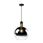Lampa wisząca JULIUS lampa wisząca Ø 28 cm E27 przydymiony szary 34438/28/65 Lucide - zdjęcie produktu