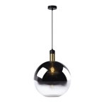 Lampa wisząca JULIUS lampa wisząca Ø 40 cm E27 przydymiony szary 34438/40/65 Lucide - zdjęcie produktu