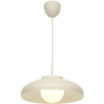 Lampa wisząca Latif Design For The People - beżowa, mleczny klosz 2520123009 Nordlux