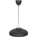 Lampa wisząca Latif Design For The People - czarna, mleczny klosz 2520123003 Nordlux