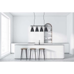 Lampa wisząca LAVARE MD-HN82608-4-BK+WH Italux - zdjęcie produktu