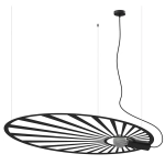Lampa wisząca LEHDET czarna TH.001CZ SOLLUX LIGHTING