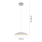 Lampa wisząca LENTE 14606-16 Paul Neuhaus by Zuma Line