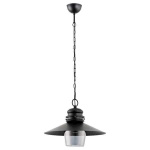 Lampa wisząca loftowa zwis HOLLY czarna śr. 40cm 60327 ALFA - zdjęcie produktu