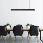 Lampa wisząca Luci L LED CCT Tuya czarna LP-1401/1P L BK Smart LIGHT PRESTIGE