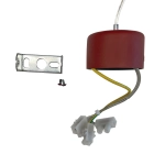 Lampa wisząca Lungo 1xG9 LP-894/1P RED LIGHT PRESTIGE
