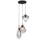Lampa wisząca Maelle MDM-2591/3 BK Italux - zdjęcie produktu