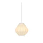 Lampa wisząca Maluca – dekoracyjna lampa z ryflowanym kloszem ze szkła opalowego 2612343001 Nordlux